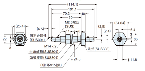 图片：FV-FR1尺寸图