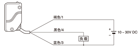 PNP输出型 EQ-34-PN 连接图