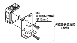 安装检测头时的紧固扭矩请勿超过0.5N·m。